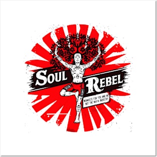 YOGA SOUL REBEL / NAMASTE for you and me, not the Maya Industry Posters and Art